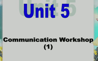 八年级英语下册Unit 5 Memories. Communication Workshop