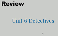 八年级英语下册Review. Unit 6